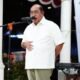 Wali Kota Gorontalo Adhan Dambea saat memberikan sambutan pada penutupan rangkaian Bulan Wawasan Kebangsaan dalam rangka HUT ke-81 Kemerdekaan Republik Indonesia di Rumah Dinas Wali Kota Gorontalo, Senin, 31 Agustus 2026. (Foto: Humas)