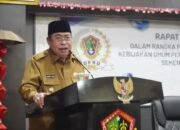 Wali Kota Gorontalo Adhan Dambea dalam Rapat Paripurna DPRD Kota Gorontalo di Aula DPRD Kota Gorontalo, Senin, 7 September 2026. (Foto: Humas)