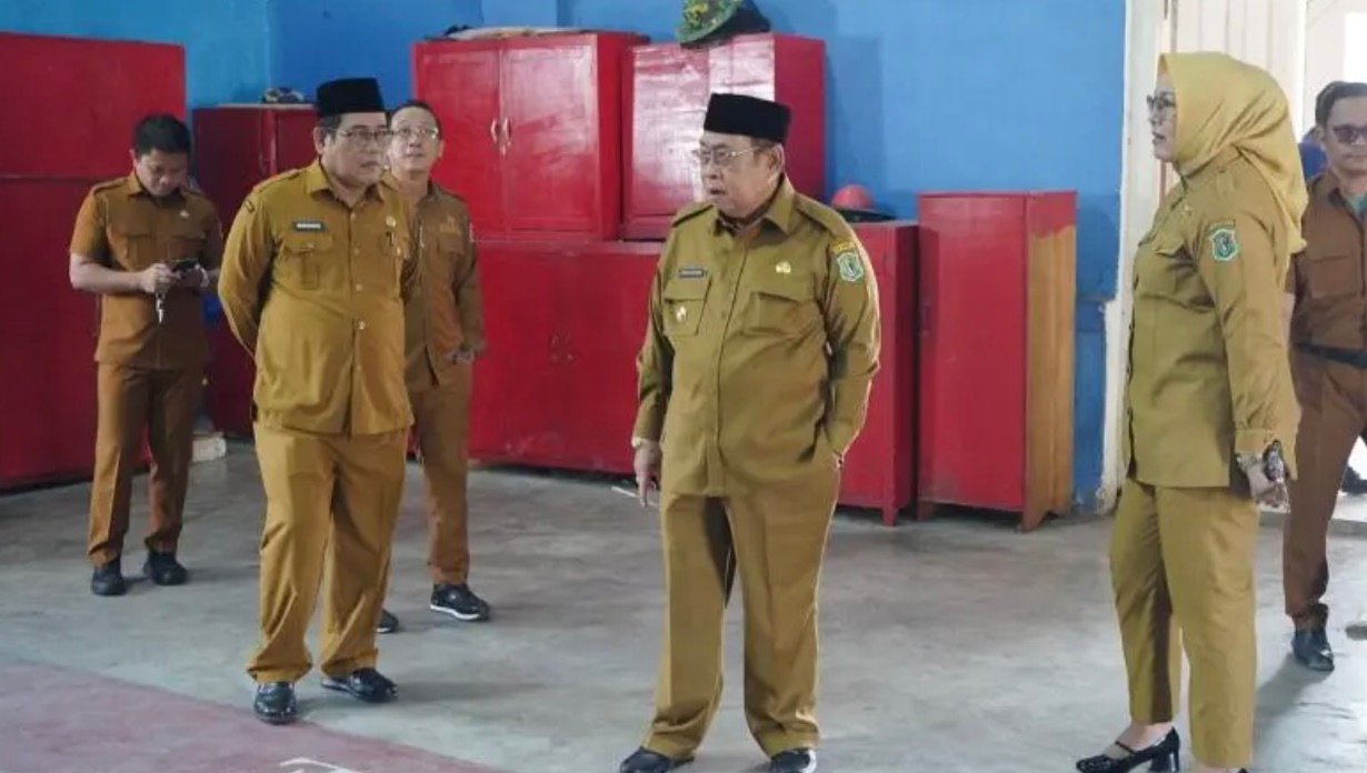 Wali Kota Gorontalo Adhan Dambea saat mengunjungi Gedung Nasional, Senin pagi, 7 September 2026. (Foto: Humas)