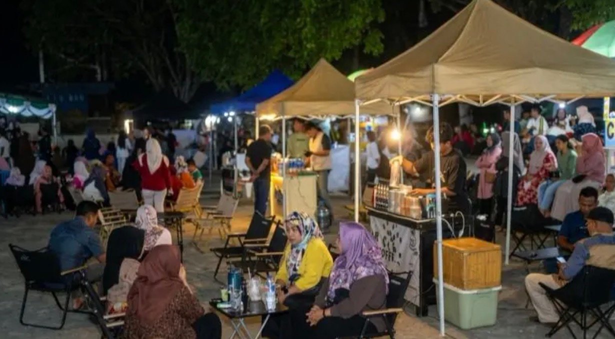 Lapangan Taruna Remaja, Kota Gorontalo, kembali ramai oleh gelaran Pemilihan Putra-Putri Islam Berprestasi (PPIB) ke-10. (Foto: Humas)