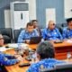 Wakil Wali Kota Gorontalo Indra Gobel saat membuka in-depth interview Evaluasi Sistem Akuntabilitas Kinerja Instansi Pemerintah (SAKIP) Kota Gorontalo bersama Tim Kementerian Pendayagunaan Aparatur Negara dan Reformasi Birokrasi (PAN-RB) secara daring dari Ruang Pola Kantor Wali Kota Gorontalo, Kamis, 17 September 2026. (Foto: Humas)