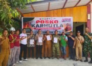 Kecamatan Taluditi menjadi wilayah pertama di Kabupaten Pohuwato yang membentuk Posko Kebakaran Hutan dan Lahan (Karhutla). (Foto: istw)