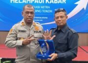 Polresta Balikpapan kembali menerima apresiasi atas sinerginya dengan media dalam menjaga keamanan dan ketertiban masyarakat.. (Foto: Istw)
