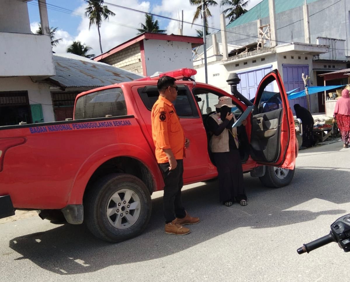 Badan Penanggulangan Bencana Daerah (BPBD) Kabupaten Buton Tengah memperluas sosialisasi pencegahan kebakaran hutan dan lahan atau karhutla serta antisipasi kekeringan. (foto: Humas)