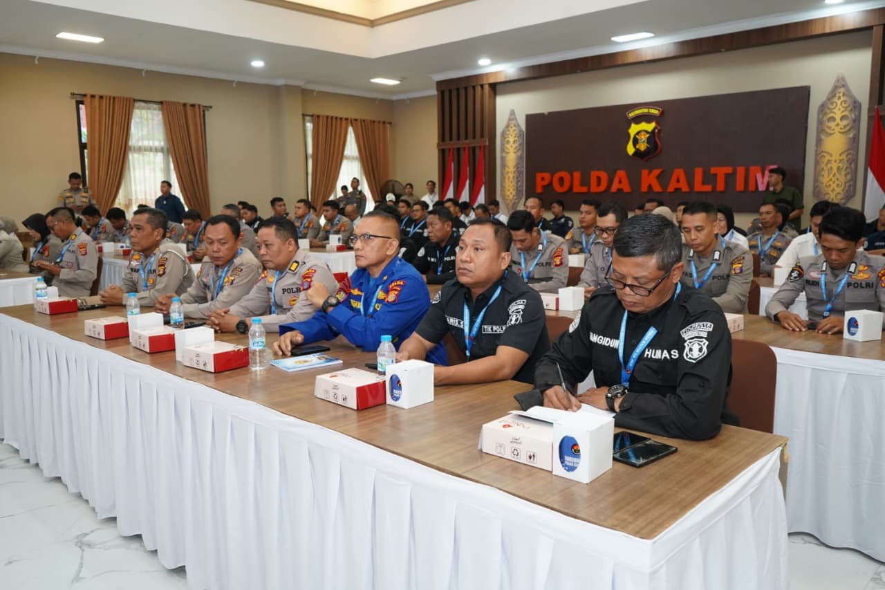 Kapolda Kaltim Irjen Pol Endar Priantoro mendorong jajaran Humas Polri meningkatkan komunikasi publik dan pengelolaan media di era digital/Hibata.id