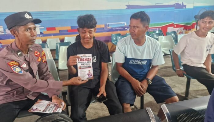 Jangan Main Api! Polsek KP Samarinda Ingatkan Bahaya Karhutla
