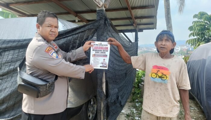 Jaga Samarinda dari Karhutla, Polisi Ajak Warga Peduli Lingkungan