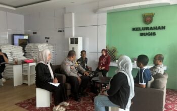 Antisipasi Karhutla, Polsek Samarinda Kota dan Kelurahan Bugis Siapkan Posko