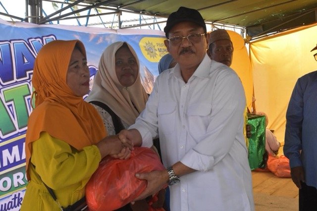 Bupati Boalemo Rum Pagau menghadiri Dakwah Wisata ke-32 Muhammadiyah Provinsi Gorontalo yang digelar di Tapadaa Beach Resort, Kecamatan Botumoito, Kabupaten Boalemo, Minggu, 6 September 2026.