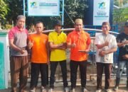 PT Sucofindo membangun sarana air bersih berupa sumur bor di Masjid Al-Ikhlas, Kelurahan Bintauna, Kecamatan Bintauna, Kabupaten Bolaang Mongondow Utara (Bolmut).