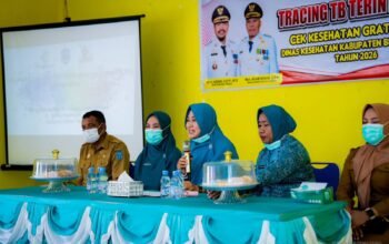TP-PKK Buton Tengah mengajak warga melakukan deteksi dini TB melalui Tracing TB dan Cek Kesehatan Gratis di Kecamatan Lakudo/Hibata.id
