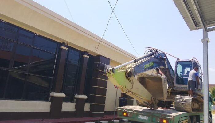 Dua Alat Berat Diamankan dari Lokasi PETI DAM Pohuwato