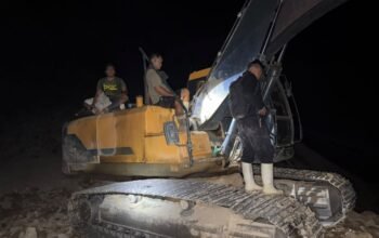 Polres Pohuwato Amankan Alat Berat dari Lokasi PETI di Hulawa