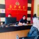 N, korban dugaan kekerasan seksual, saat melaporkan peristiwa yang dialaminya ke Sentra Pelayanan Kepolisian Terpadu (SPKT) Polda Gorontalo, Selasa (8/9/2026)/Hibata.id