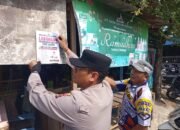 Polresta Samarinda memasang Maklumat Kapolda Kaltim tentang larangan membakar hutan dan lahan di sejumlah titik untuk mencegah karhutla/Hibata.id