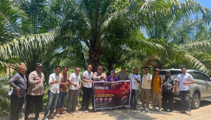 PT LIL dan Forkopimcam Bentuk Posko Siaga Karhutla Kedua di Pohuwato
