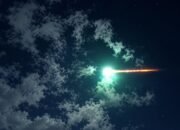 Ilustrasi -Meteor Membelah Langit Gorontalo/Hibata.id