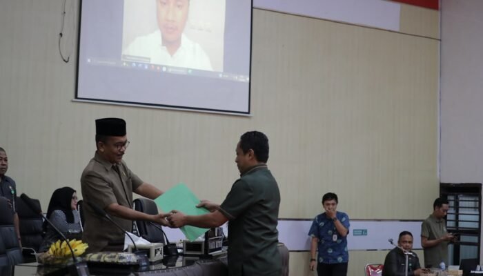 Wawali Rendy Sampaikan Rancangan Perubahan APBD Kotamobagu 2026 di Paripurna DPRD