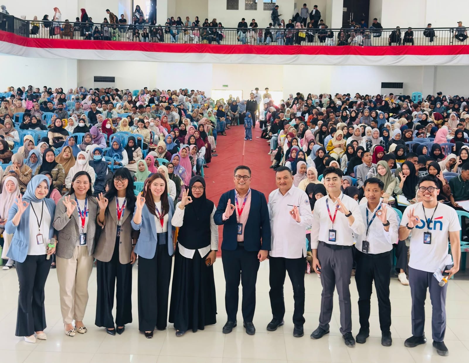 Sebanyak 1.613 mahasiswa penerima KIP Kuliah UNG 2026/2027 menerima fasilitas BTN. Mahasiswa juga dikenalkan dengan program Balé RACE/Hibata.id