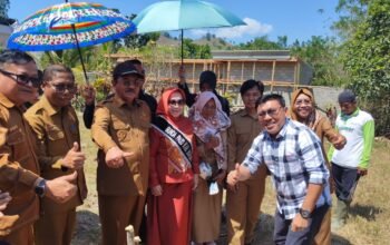 Rum Pagau memulai pembangunan TK Melati Putih di Wonosari. Boalemo juga mendapat program revitalisasi 78 sekolah dengan anggaran lebih dari Rp100 miliar/Hibata.id