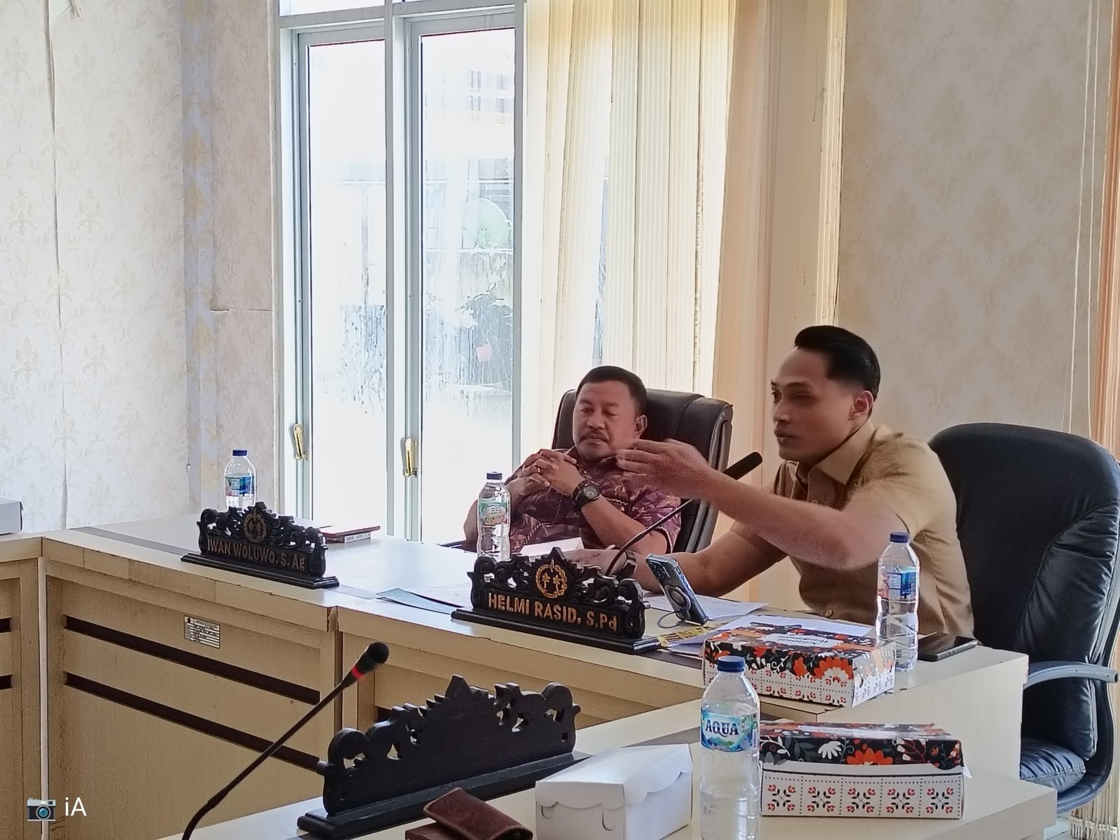 Ketua Komisi I DPRD Kabupaten Boalemo Helmi Rasid/Hibata.id
