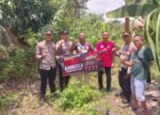 Polresta Balikpapan mengingatkan warga Karang Joang tidak membakar lahan dan membuang puntung rokok sembarangan untuk mencegah karhutla saat kemarau/Hibata.id