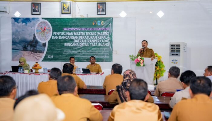 Tiga Kecamatan di Buteng Bakal Ditata, Azhari: Mulai dari RDTR