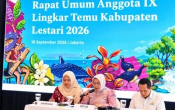 Kepala Bappeda Litbang Bone Bolango Sri Mulyani Lalijo memimpin Sidang II RUA IX LTKL yang membahas evaluasi dan kepengurusan periode 2026–2030/Hibata.id
