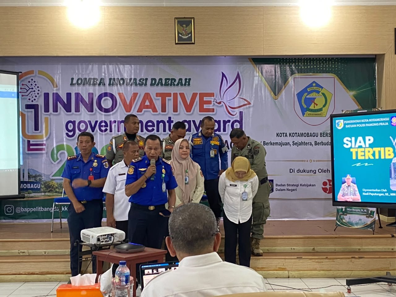 Pemerintah Kota Kotamobagu kembali menguji inovasi perangkat daerah melalui lomba Innovative Government Award (IGA) 2026. (Foto: Humas)