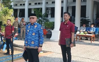 Bupati Gorontalo Sofyan Puhi meminta ASN memperkuat disiplin, integritas, kinerja, dan pelayanan publik serta mempercepat program pembangunan daerah/Hibata.id