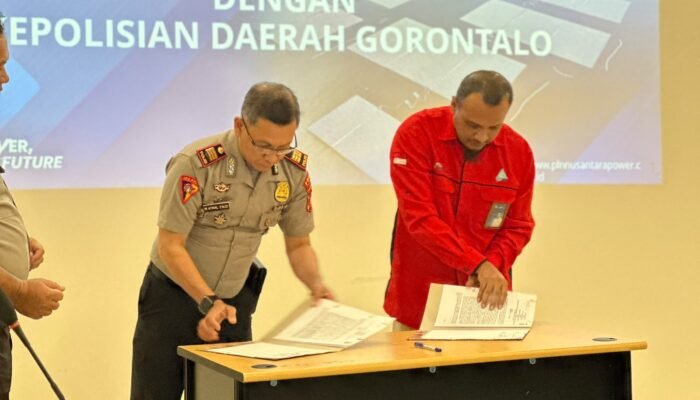Jaga Pembangkit Tetap Aman, PLN Nusantara Power Gandeng Polda Gorontalo