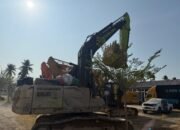 Polisi mengamankan excavator Zoomlion dari kawasan Air Terang, Pohuwato. Operator diperiksa dan dugaan penggunaannya untuk PETI masih diselidiki/Hibata.id