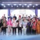 Wali Kota Kotamobagu Weny Gaib bersama Wakil Wali Kota Rendy Virgiawan Mangkat dan Ketua DPRD Kota Kotamobagu Adrianus Mokoginta menghadiri malam Grand Final Pemilihan Nyong dan Noni Sulawesi Utara 2026.