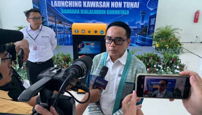 Bandara Djalaluddin Gorontalo Resmi Jadi Kawasan Non-Tunai