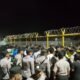 Cipayung Plus menggelar demo di Pani Gold Mine Pohuwato. Mahasiswa menuntut transparansi izin tambang dan dialog dengan penambang lokal/Hibata.id