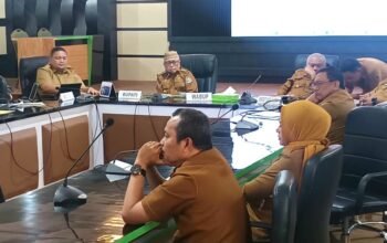 Bupati Gorontalo Sofyan Puhi meminta OPD segera konsolidasi dan mematangkan persiapan APBD Perubahan 2026 melalui Rapim/Hibata.id