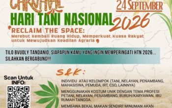 Karnaval Hari Tani Nasional dengan mengusung tema “Reclaim the Space!”