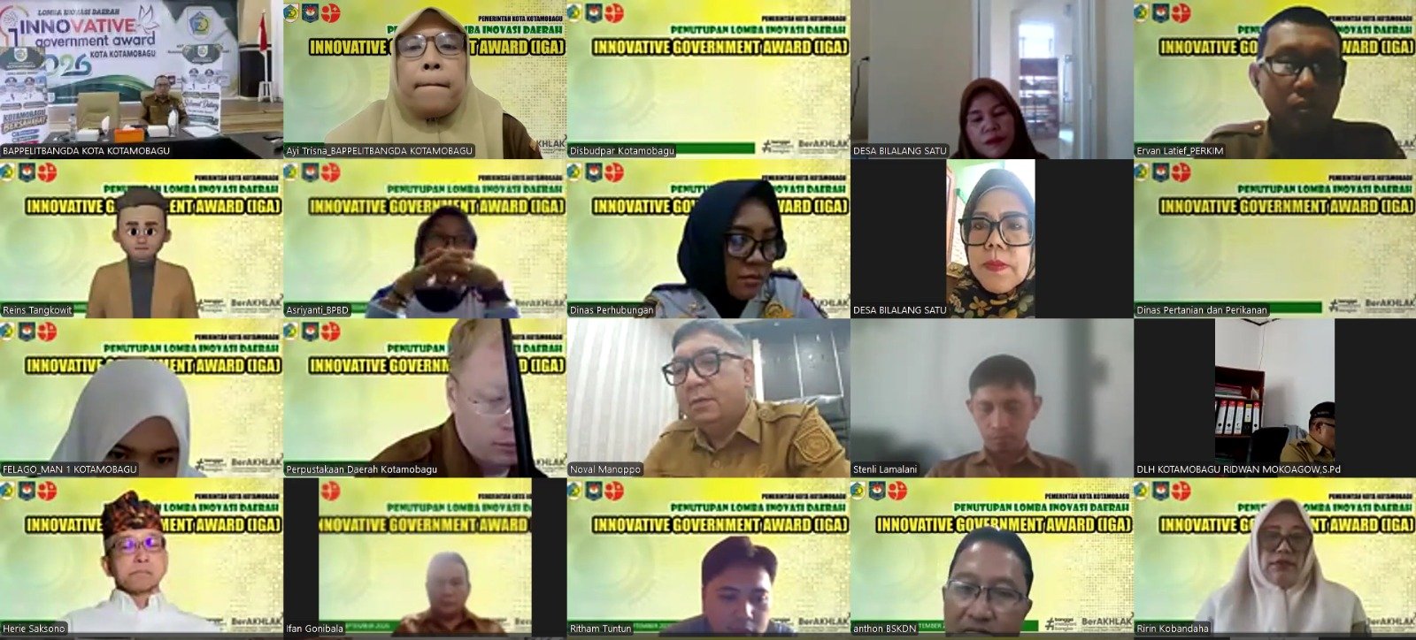Penutupan dan pengumuman pemenang berlangsung secara daring melalui Zoom Meeting, Selasa, 22 September 2026.