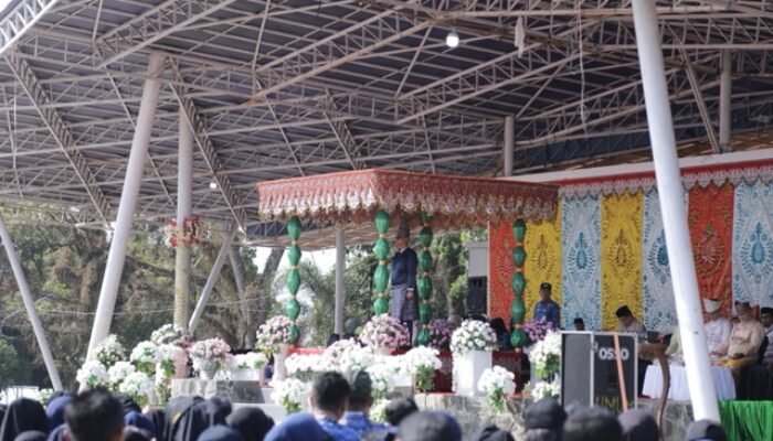 Sekda Kotamobagu Pimpin Upacara HUT ke-62 Sulawesi Utara