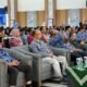 Reynold Gobel mewakili PLN Nusantara Power Unit Pembangkitan Gorontalo menerima penghargaan dari Rektor Universitas Muhammadiyah Gorontalo (UMGO) sebagai mitra pendukung kegiatan Kuliah Kerja Dakwah (KKD) 2026/Hibata.id