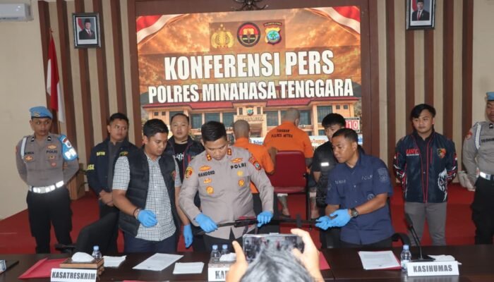 Kurang dari 24 Jam, Misteri Pembunuhan di Basaan Berhasil Diungkap Polres Mitra