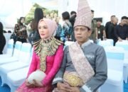 Wali Kota Kotamobagu dr. Weny Gaib menghadiri upacara peringatan Hari Ulang Tahun (HUT) ke-62 Provinsi Sulawesi Utara. (Foto: Humas)