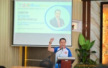 HBDI ke-118, IDI Gorontalo Berikan Layanan Kesehatan Gratis bagi Guru