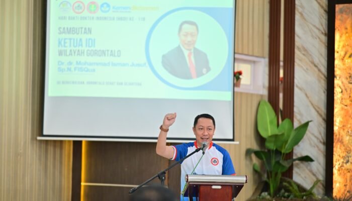 HBDI ke-118, IDI Gorontalo Berikan Layanan Kesehatan Gratis bagi Guru