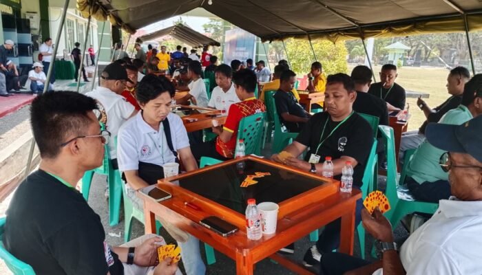 Affandi Ikut Open Turnamen Domino ORADO Piala Panglima TNI di Pohuwato