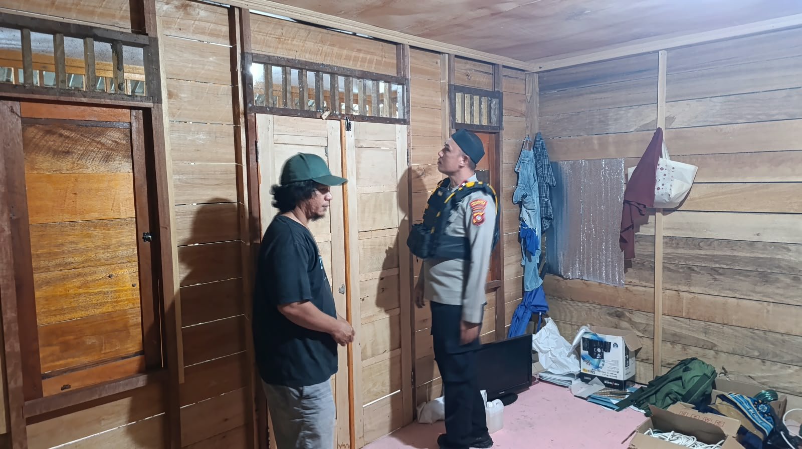 Sekretariat Jurnalis Gorontalo di Jalan Taman Hiburan 2, Wongkaditi Barat, Kota Gorontalo, menjadi lokasi pencurian/Hibata.id