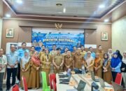 Pemkab Boalemo menggelar Rapat Evaluasi Statistik Sektoral dan Training of Trainer aplikasi PAHAM di Aula Bappeda Boalemo, Selasa (29/9/2026)/Hibata.id