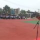 Wakapolresta Balikpapan AKBP Fauzan Arianto memimpin Apel Pagi di halaman Mako Polresta Balikpapan, Selasa (29/9/2026)/Hibata.id