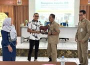 Wakil Bupati Boalemo Lahmudin Hambali saat menghadiri kegiatan bimbingan teknis di Balai Inseminasi Buatan (BIB) Lembang, Bandung, Jawa Barat.
