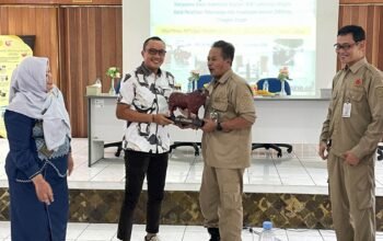 Wakil Bupati Boalemo Lahmudin Hambali saat menghadiri kegiatan bimbingan teknis di Balai Inseminasi Buatan (BIB) Lembang, Bandung, Jawa Barat.